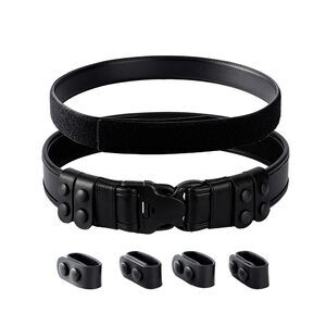 9311 2" Duty Belt W/hook Lining 4 Keepers 1.5" Reversible Inner